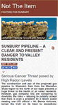 Mobile Screenshot of nottheitem.com